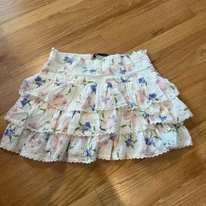 Zara floral Skort